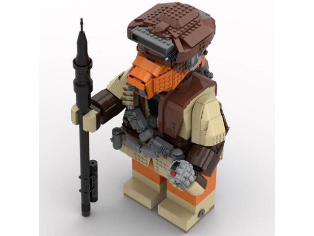 ZITIANYOUBUILD Custom MOC-93592+MOC-60164 Figure with Weapon and Thermal Detonator 2585 Parts