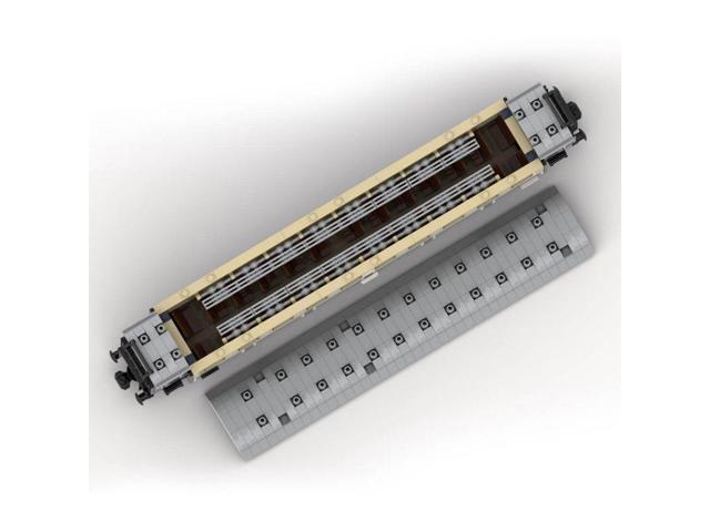 ZITIANYOUBUILD Custom MOC-130783 Bavarian Express Train 3rd Class Passenger Coach 1448 Parts