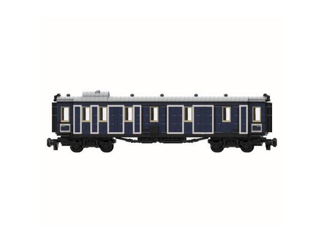 ZITIANYOUBUILD Custom MOC-130785 Bavarian Express Train Baggage Wagon (8w) (955 Parts)