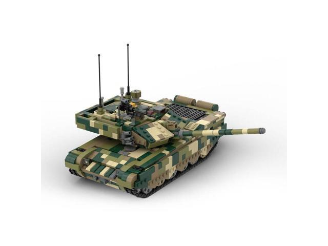ZITIANYOUBUILD Custom MOC-183439 TYPE-99A Main Battle Tank 1/35 Scale Model 1606 Parts