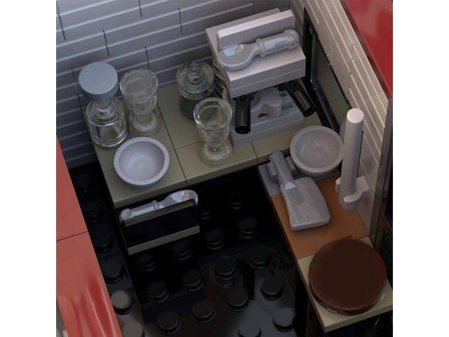 ZITIANYOUBUILD Custom MOC-131435 Fashion Store + Design Studio + Flower Shop Model 974 Parts