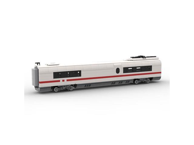 ZITIANYOUBUILD Custom MOC-136042 DB BR 406 Series ICE 3 Bordrestaurant Locomotive 1203 Parts