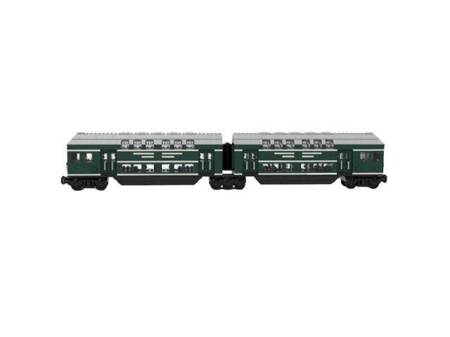 ZITIANYOUBUILD Custom MOC-139977 German Trains Carriage Doppelstockwagen Model (1614 Parts)
