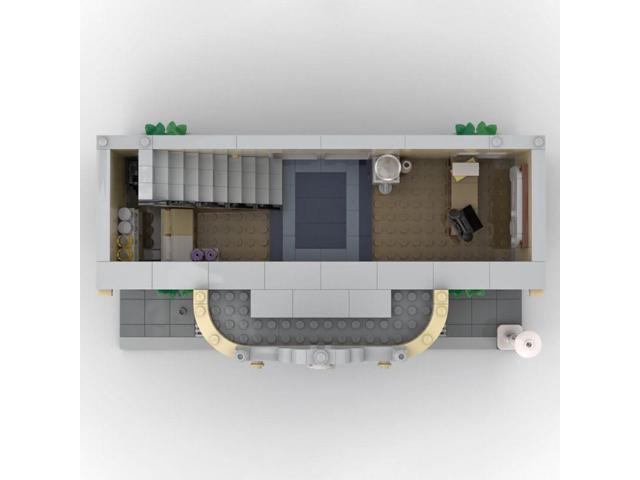 ZITIANYOUBUILD Custom MOC-80238 Train Station 10278 1385+ Parts Toys Gift for Christmas