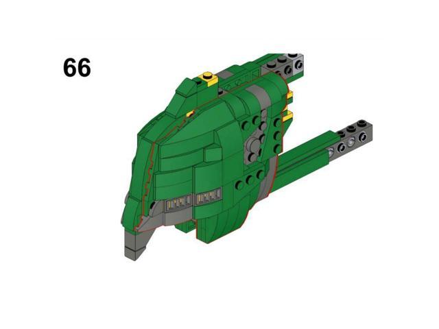 ZITIANYOUBUILD Custom MOC-117125 Rolan Dderidex Sci-Fi Spacecraft Model (1516 Parts)