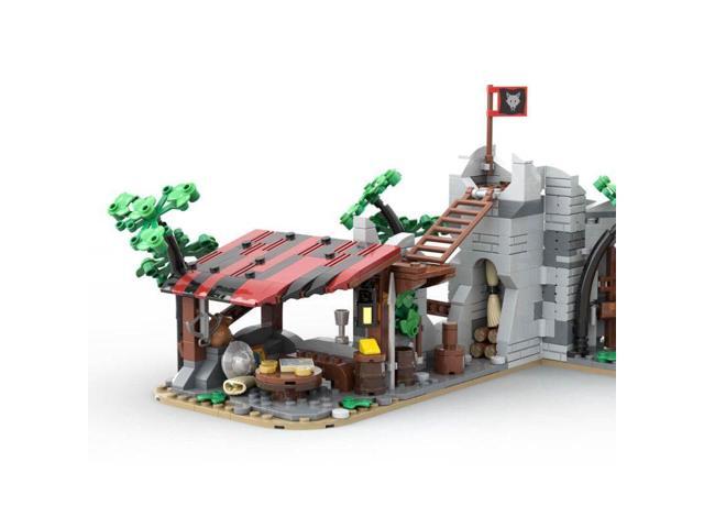 ZITIANYOUBUILD Custom MOC-193205 Medieval WOLFPACK DEN Building Blocks Set 1605 Parts