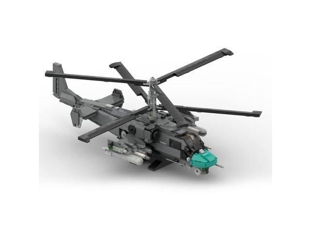 ZITIANYOUBUILD Custom MOC-57691 Kamov KA-52 Military Model Building Blocks 1099 Parts