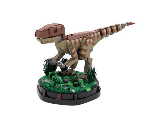 ZITIANYOUBUILD Custom MOC-175051 Velociraptor Statue Building Blocks Set (1353 Parts)