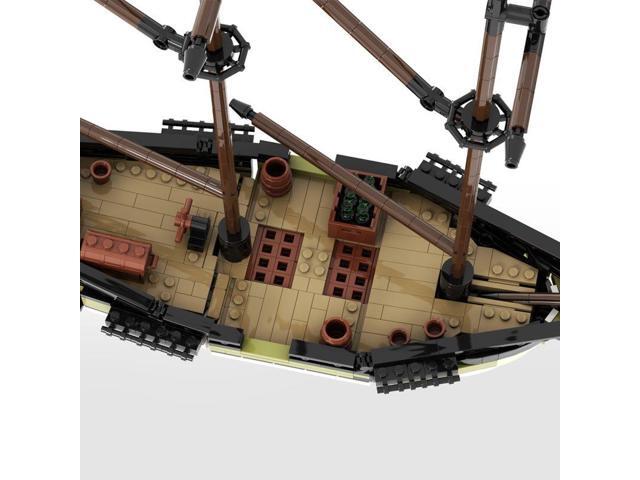 ZITIANYOUBUILD Custom MOC-119781 Merchant Ship Medieval Pirate Theme 888 Parts Toys Gift