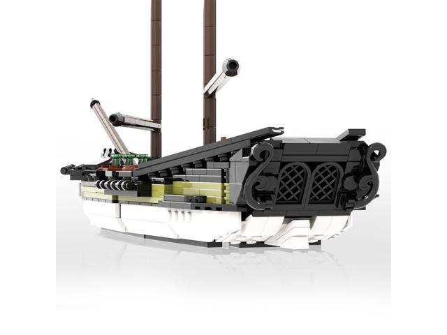 ZITIANYOUBUILD Custom MOC-119781 Merchant Ship Medieval Pirate Theme 888 Parts Toys Gift