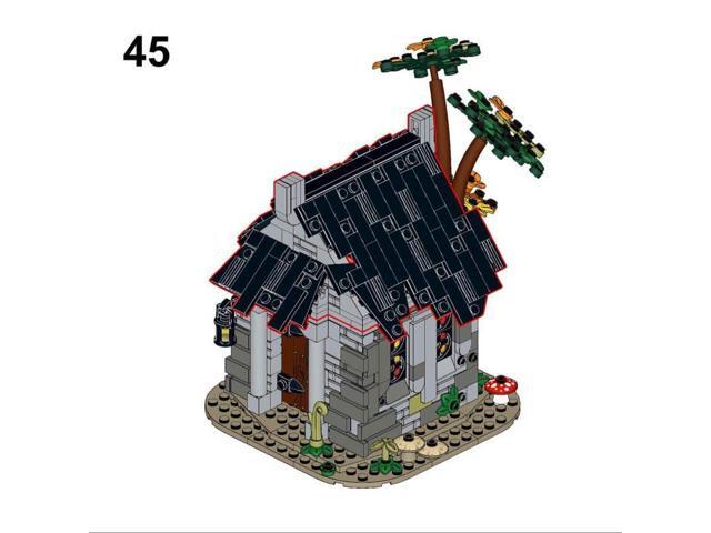ZITIANYOUBUILD Custom MOC-82593 Medieval Graveyard Shop Shaped Small Particle 1194 Parts