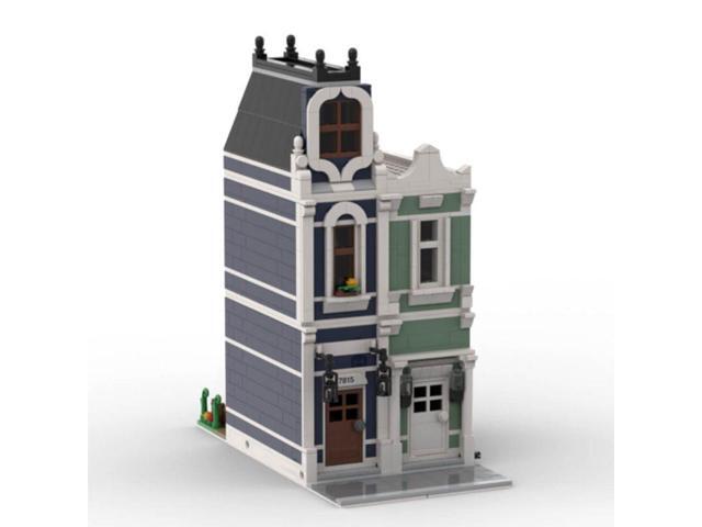 ZITIANYOUBUILD Custom MOC-77688+MOC78212+MOC-78681 Street House Cluster Model (1621 Parts)