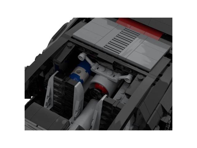 ZITIANYOUBUILD Custom MOC-148219 Movie Scene Car Tech Model 1552 Parts Toys Gift for Christmas