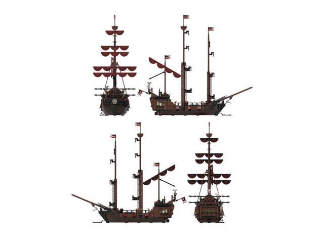 ZITIANYOUBUILD Custom MOC-116561 Loup de Mer Pirate Ship (1089+ Parts) Toys Gift for Christmas