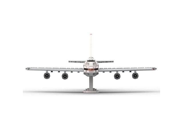 ZITIANYOUBUILD Custom MOC-138984 747-200 Series Airplane Set Creative Ornament (1546 Parts)