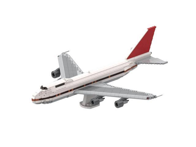ZITIANYOUBUILD Custom MOC-138984 747-200 Series Airplane Set Creative Ornament (1546 Parts)