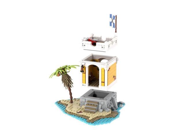 ZITIANYOUBUILD Custom MOC-126479 Outpost Medieval Pirate Theme Model (630 Parts) Toys Gift