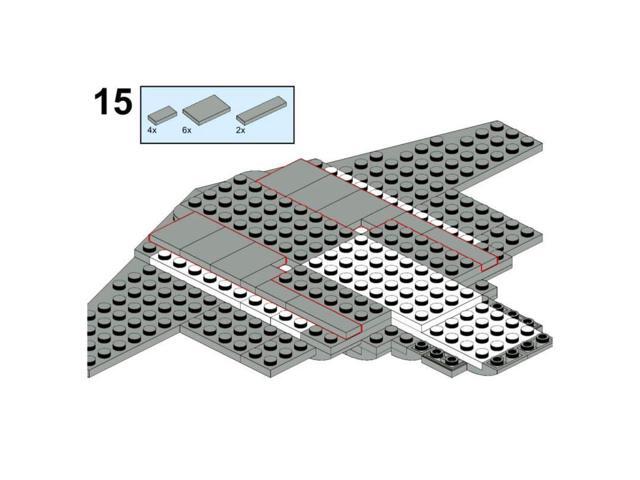 ZITIANYOUBUILD Custom MOC-104471 J-type Diplomatic Barge v2 Sci-Fi Warship Model (537 Parts)