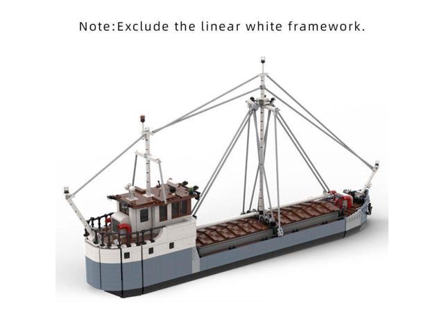 ZITIANYOUBUILD Custom MOC-87964 2 Bay Cargo Boat Model 1961 Parts Toys Gift for Christmas