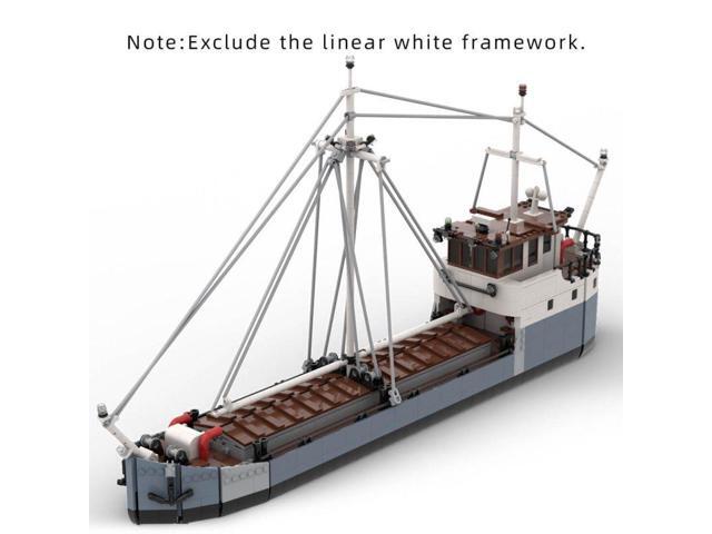 ZITIANYOUBUILD Custom MOC-87964 2 Bay Cargo Boat Model 1961 Parts Toys Gift for Christmas