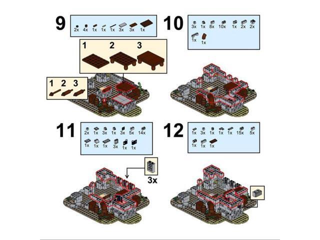 ZITIANYOUBUILD Custom MOC-85318 Medieval Bakery Shaped 1962 Parts Toys Gift for Christmas