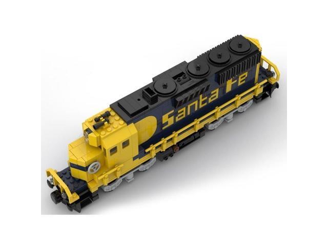 ZITIANYOUBUILD Custom MOC-78947 Diesel Locomotive Train 860 Parts Toys Gift for Christmas