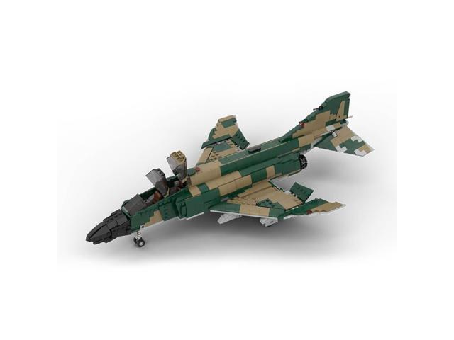 ZITIANYOUBUILD Custom MOC-178143 F-4 Phantom II AIR FORCE Fighter-bomber Blocks Set 952 for Christmas