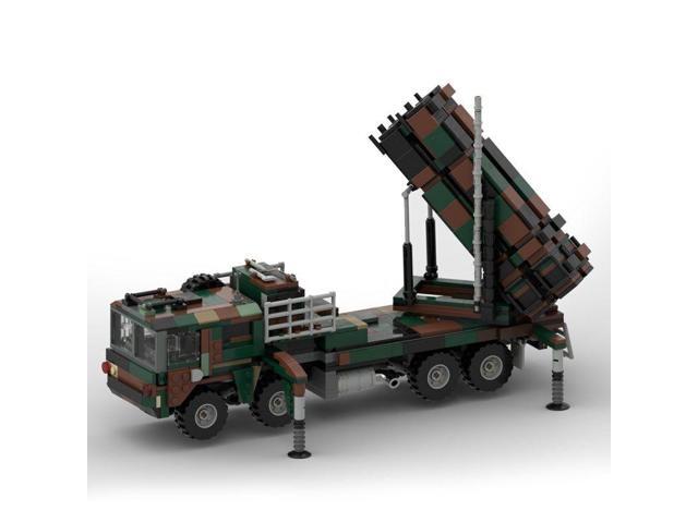 ZITIANYOUBUILD Custom MOC-71064 MAN KAT1 8×8 + MIM-104 PATRIOT SAM 913 Parts