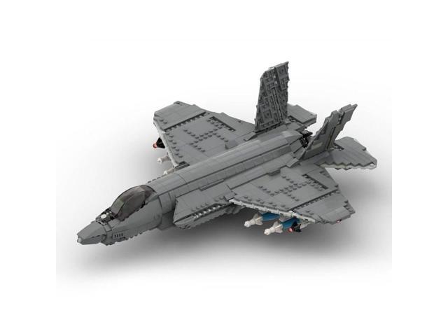ZITIANYOUBUILD Custom MOC-56290 F-35 C Military Model 1674 Parts Toys Gift for Christmas