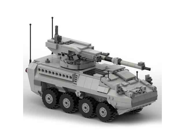 ZITIANYOUBUILD Custom MOC-60244 M1128 Stryker MGS Military Model 952 Parts Gift for Christmas