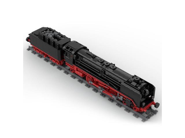 ZITIANYOUBUILD Custom MOC-81348 DRG BR 01 Retro Express Locomotive Model 1423 Parts for Christmas