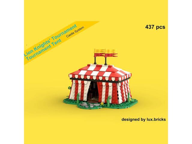 ZITIANYOUBUILD Custom MOC-132503 Tournament Tent Model 437 Parts Kids Gift for Christmas