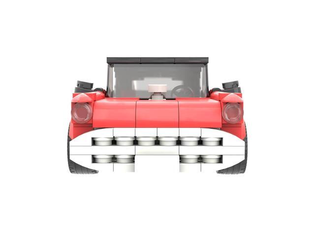 ZITIANYOUBUILD Custom MOC-120711 Retro 1950s Vintage Car Model 332 Parts for Christmas