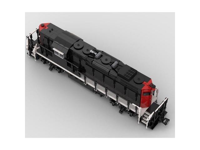 ZITIANYOUBUILD Custom MOC-81999 Canadian GP9 Train 1339 Parts Toys Gift for Christmas