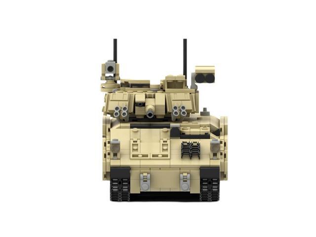 ZITIANYOUBUILD Custom MOC-172441 M2 BRADLEY AFV US Military Infantry Fighting Vehicle 1154 Parts