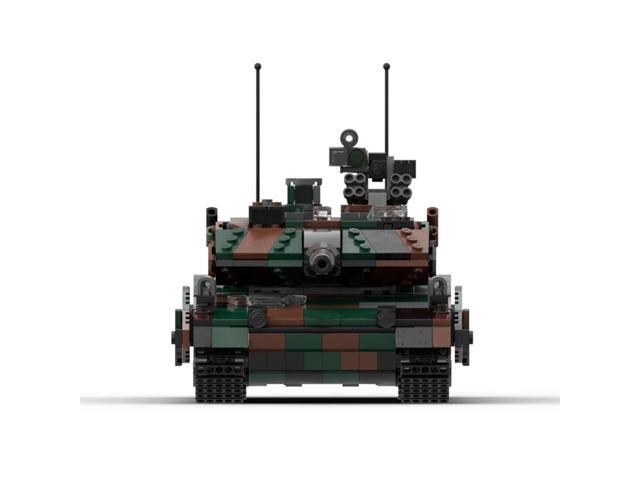 ZITIANYOUBUILD Custom MOC-46894 Leopard 2 A7 MBT Model 1244 Parts Toys Gift for Christmas