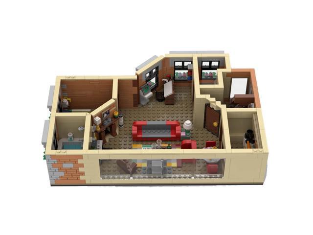 ZITIANYOUBUILD Custom MOC-80890 HIMYM Apartment 886 Parts Toys Gift for Christmas