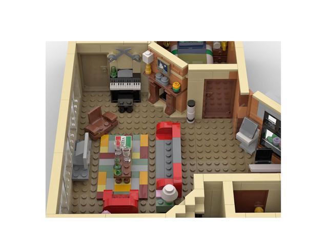 ZITIANYOUBUILD Custom MOC-80890 HIMYM Apartment 886 Parts Toys Gift for Christmas