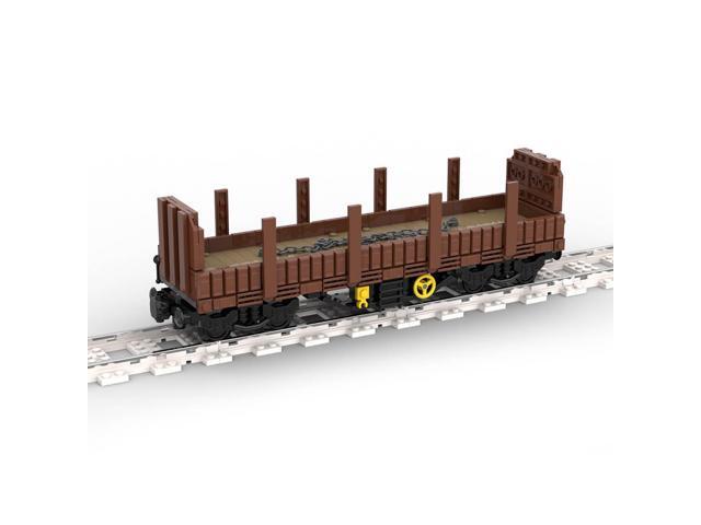 ZITIANYOUBUILD Custom MOC-96686 4-Axle Pile Train Model 506 Parts Toys Gift for Christmas
