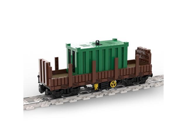 ZITIANYOUBUILD Custom MOC-96686 4-Axle Pile Train Model 506 Parts Toys Gift for Christmas
