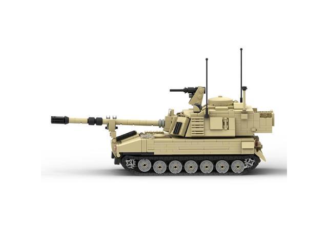 ZITIANYOUBUILD Custom MOC-152147 M-109 PALADIN 155mm Howitzer 1079 Parts Gift for Christmas