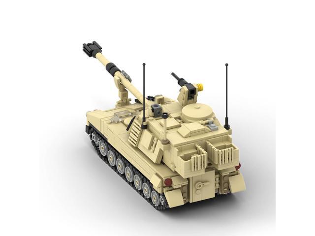 ZITIANYOUBUILD Custom MOC-152147 M-109 PALADIN 155mm Howitzer 1079 Parts Gift for Christmas