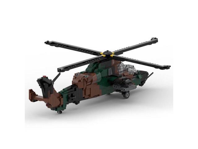 ZITIANYOUBUILD Custom MOC-154526 EC665 Tiger Helicopter Model 932 Parts Toys Gift for Christmas
