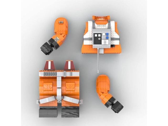 ZITIANYOUBUILD Custom MOC-105887 Body Figures Model 1970 Parts Toys Gift for Christmas