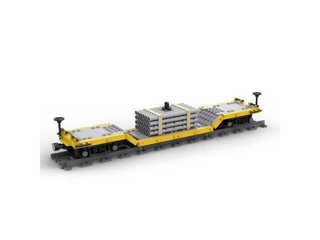 ZITIANYOUBUILD Custom MOC-46691 Center Drop Train Car Model 532 Parts Toys Gift for Christmas