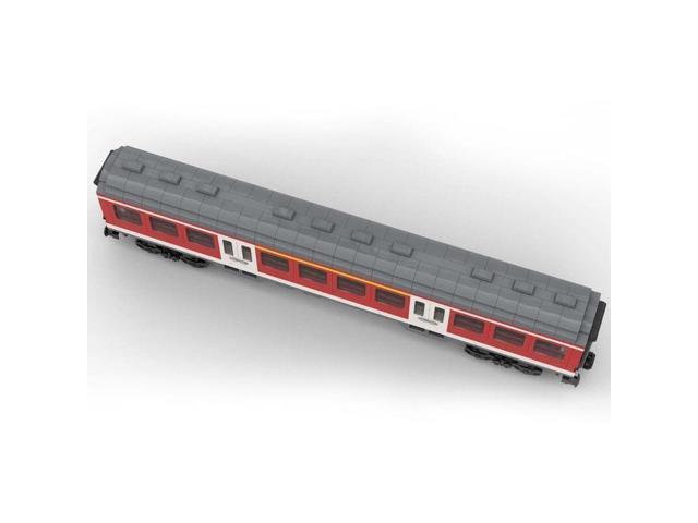 ZITIANYOUBUILD Custom MOC-71043 6wide DB Regio Passenger Car 1st/2nd class 571 Parts