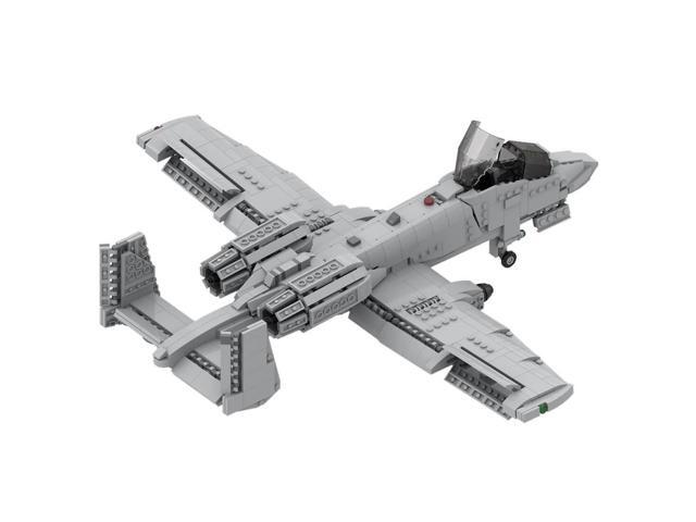 ZITIANYOUBUILD Custom MOC-46317 A-10 Thunderbolt II Military Model 1224 Parts for Christmas