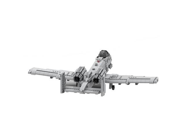 ZITIANYOUBUILD Custom MOC-46317 A-10 Thunderbolt II Military Model 1224 Parts for Christmas