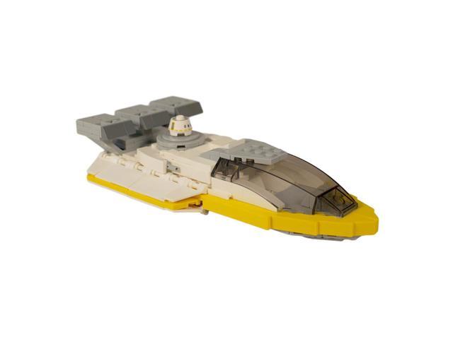 ZITIANYOUBUILD Custom MOC-152084 Sci-Fi Interstellar Wars Flying Boat Model 345 Parts