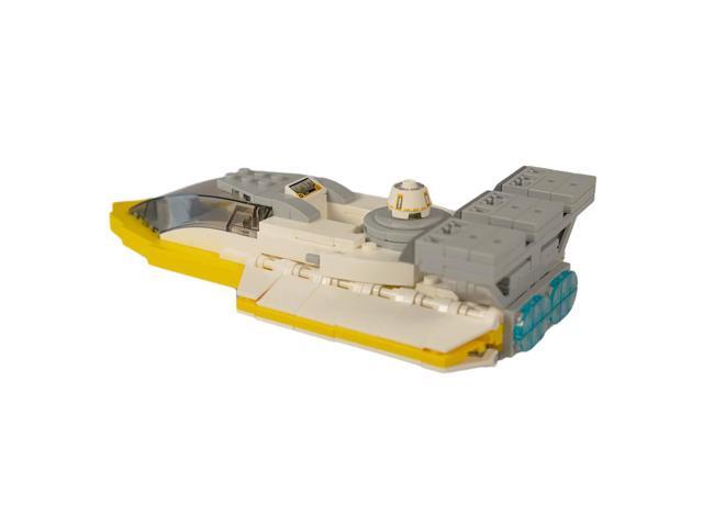 ZITIANYOUBUILD Custom MOC-152084 Sci-Fi Interstellar Wars Flying Boat Model 345 Parts